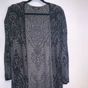 Sweater black and gray